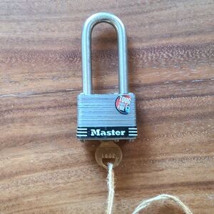 Master Lock and Key